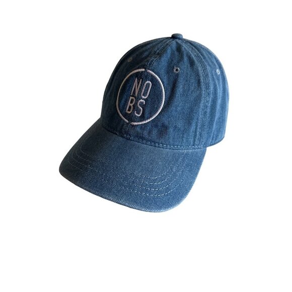 NO BS Blue Denim Hat Cap Adjustable - Picture 1 of 7